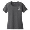 Ladies PosiCharge ® Tri Blend Wicking Scoop Neck Raglan Tee Thumbnail